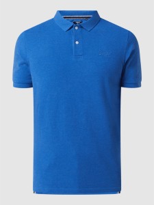 Niebieska koszulka polo Superdry
