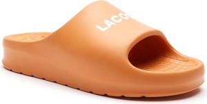 Pomarańczowe buty letnie męskie Lacoste