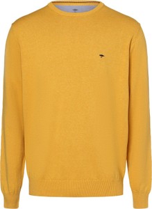 Żółty sweter Fynch Hatton w stylu casual