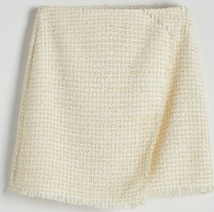 Żółta spódnica Reserved z tkaniny