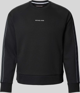 Czarna bluza Michael Kors z bawełny z nadrukiem