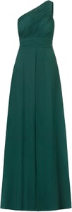 Zielona sukienka Apart maxi z dekoltem w kształcie litery v