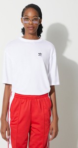 T-shirt Adidas Originals z okrągłym dekoltem w sportowym stylu