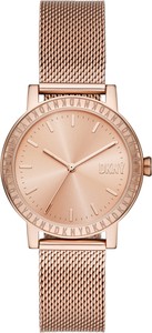 Zegarek DKNY Soho D NY6686 Różowe złocenie