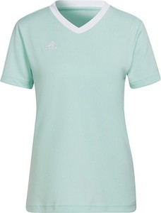 T-shirt Adidas w sportowym stylu z dżerseju
