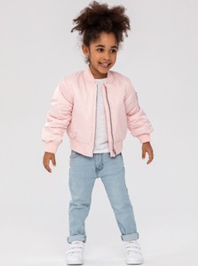Różowa kurtka dziecięca Minoti dla dziewczynek