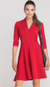 Czerwona sukienka Lanti mini