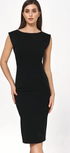 Czarna sukienka Nife midi ołówkowa