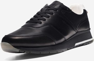 Czarne buty sportowe Gino Rossi sznurowane w sportowym stylu