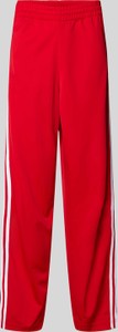 Czerwone spodnie Adidas Originals