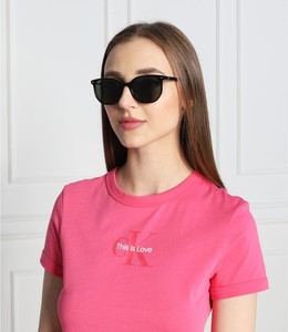 Różowe okulary damskie Ray-Ban