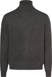 Czarny sweter Andrew James z kaszmiru z golfem