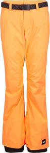 Pomarańczowe spodnie sportowe O`neill w sportowym stylu