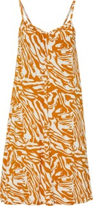 Sukienka bonprix mini na ramiączkach z dekoltem w kształcie litery v