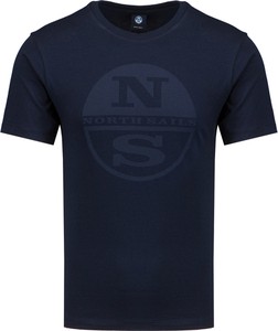 T-shirt North Sails w sportowym stylu z krótkim rękawem