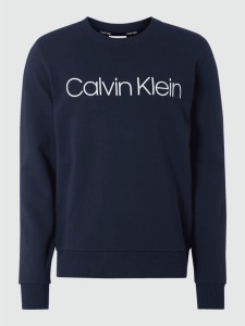 Bluza Calvin Klein z bawełny w młodzieżowym stylu z nadrukiem