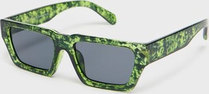 Zielone okulary damskie House