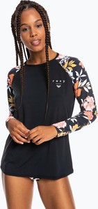 Bluzka Roxy z długim rękawem z okrągłym dekoltem