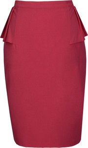 Czerwona spódnica Fokus mini