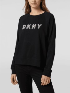 Czarna bluza DKNY