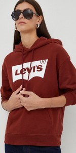 Bluza Levis w młodzieżowym stylu z kapturem
