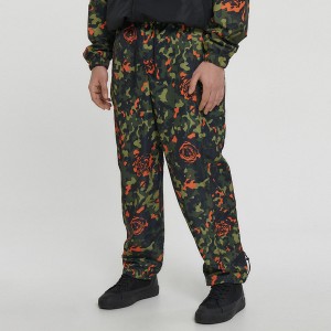 Spodnie Cropp w militarnym stylu z tkaniny