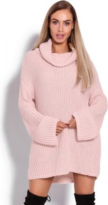 Różowy sweter Peekaboo