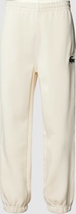 Spodnie Lacoste z bawełny w stylu casual