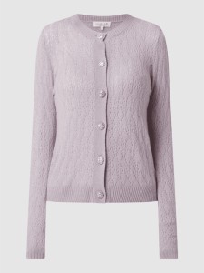 Fioletowy sweter Rosemunde z wełny