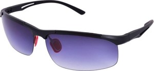 Dedra Sportowe okulary przeciwsłoneczne, 100% ochrona UV czarne, UV400