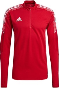 Czerwona bluza Adidas w sportowym stylu