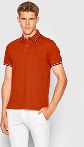 Tommy Hilfiger Koszulka polo czerwony Prosty styl Moda Koszulki Koszulki polo 