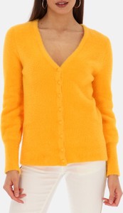 Żółty sweter Rino & Pelle w stylu casual