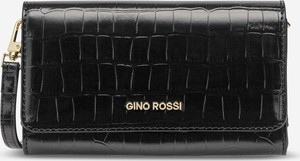 Czarna torebka Gino Rossi mała lakierowana
