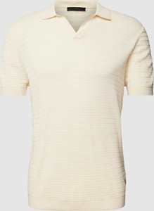 Koszulka polo Drykorn z bawełny z krótkim rękawem
