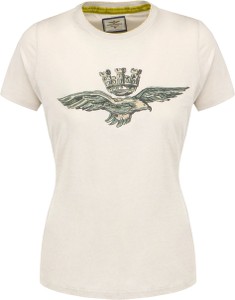 T-shirt Aeronautica Militare z bawełny z krótkim rękawem