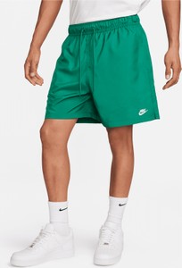 Zielone spodenki Nike z tkaniny