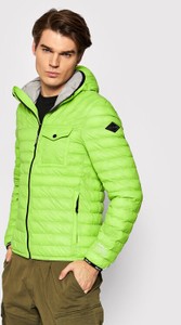 Zielona kurtka Replay krótka w stylu casual