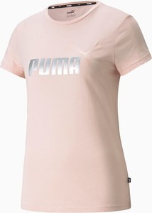 T-shirt Puma w sportowym stylu z krótkim rękawem z tkaniny