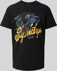 T-shirt Superdry z krótkim rękawem z nadrukiem