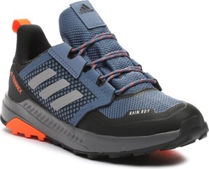 Granatowe buty trekkingowe dziecięce Adidas