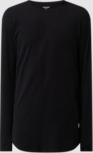 Koszulka z długim rękawem Jack & Jones w stylu casual z długim rękawem z bawełny