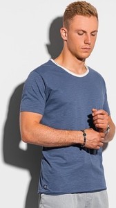 T-shirt Ombre z bawełny z krótkim rękawem