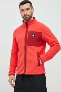 Czerwona bluza Burton w sportowym stylu