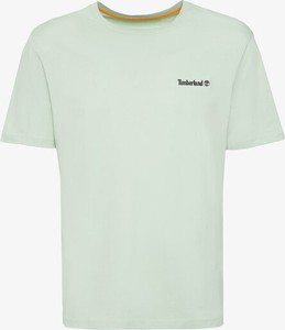 Miętowy t-shirt Timberland