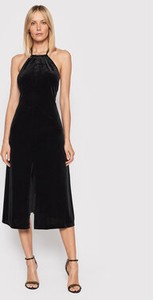 Czarna sukienka Undress Code midi z okrągłym dekoltem bez rękawów