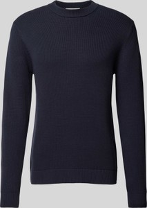 Sweter Selected Homme z okrągłym dekoltem w stylu casual z bawełny
