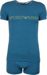 T-shirt Emporio Armani z tkaniny w młodzieżowym stylu