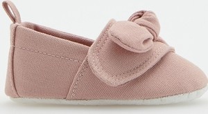 Różowe buciki niemowlęce Reserved dla dziewczynek