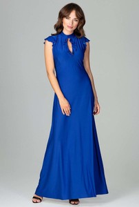 Niebieska sukienka Katrus